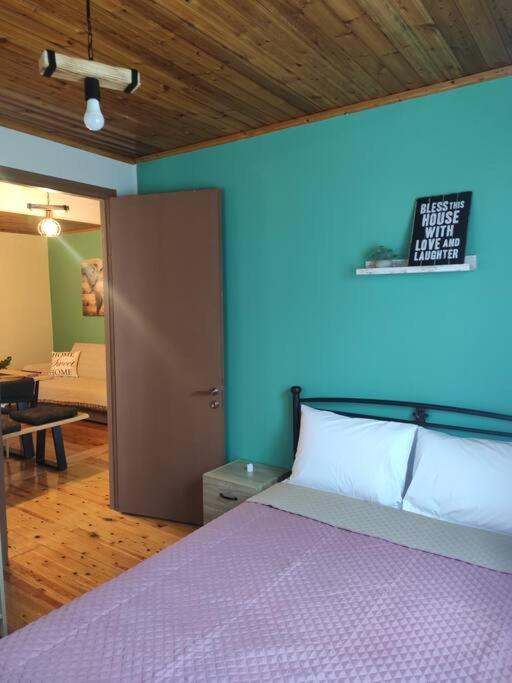 Appartamento Politis' Wooden House Vassiliki Esterno foto
